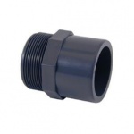 1'' Male BSP x 40mm Socket and/or 50mm Spigot - PVCu Pressure Pipe